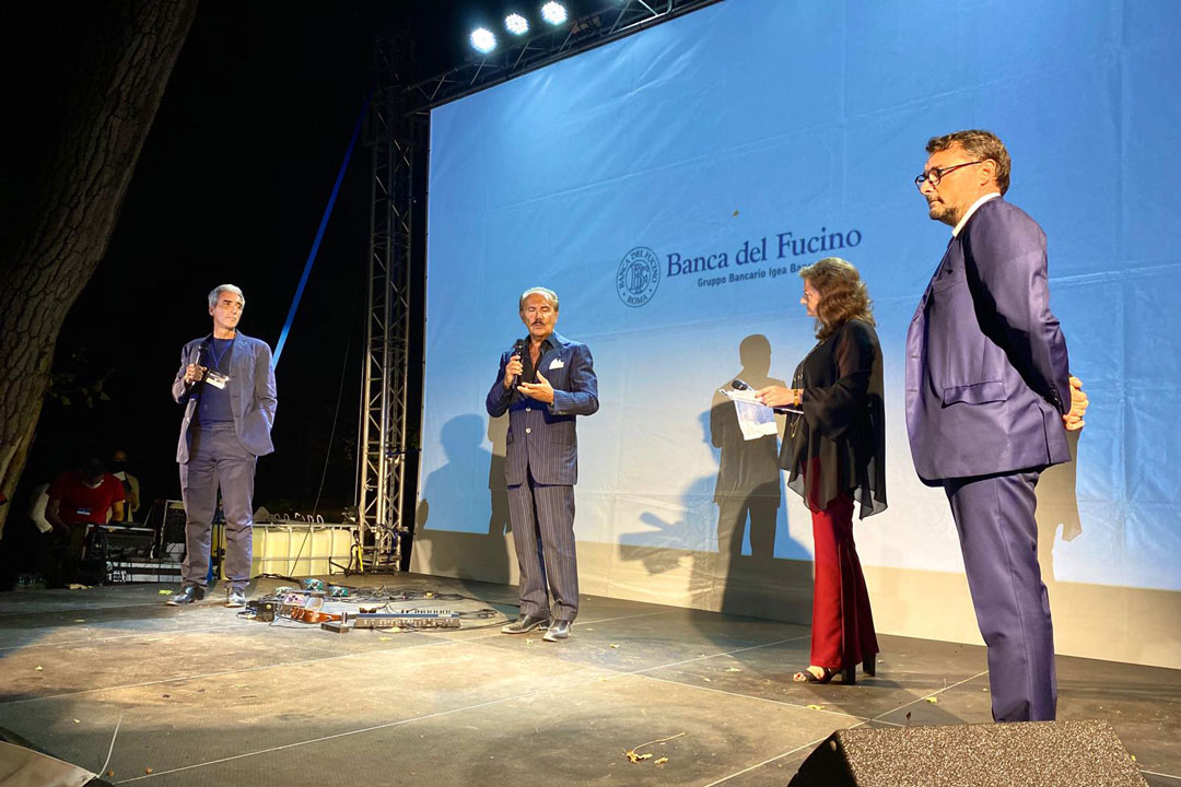 Premio Sicilia Turismo e Innovazione. Dario Mirri, Mauro Masi, Lidia tilotta, Luciano Basile.