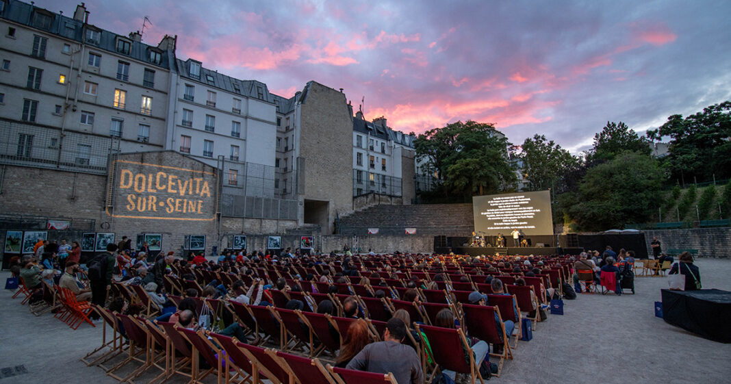 Dolcevita sur Seine-2024 Arènes - ©Kokoedit Dolcevita sur Seine-2024 Arènes - ©Kokoedit